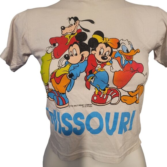 Missouri Disney shirt Youth Medium Mickey Mouse Donald Goofy Minnie Disney World - Picture 3 of 8